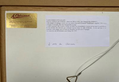 HERGE studios – Dessin original Milou 7