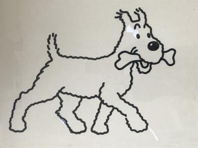 HERGE studios – Dessin original Milou 2