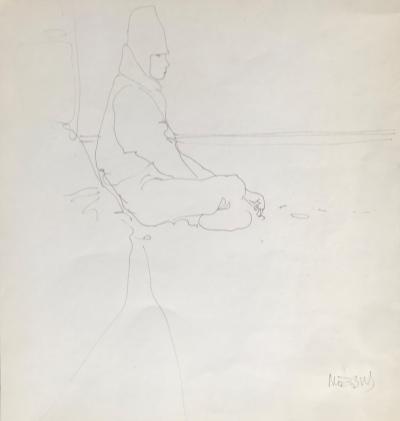 MOEBIUS – Dessin original Starwatcher 2