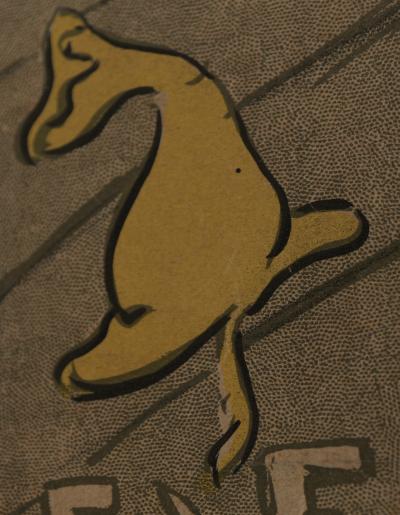 Henri DE TOULOUSE-LAUTREC - Divan Japonais, 1893 - Grande affiche lithographie originale 2