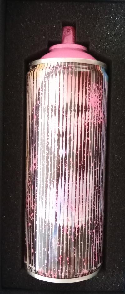Mr Brainwash - SPRAY CAN – MONA LISA, 2020 Pink, Technique mixte sur bombe aérosol 2