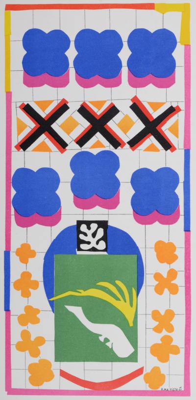 Henri MATISSE - Poissons chinois, 1958 - Lithograph 2