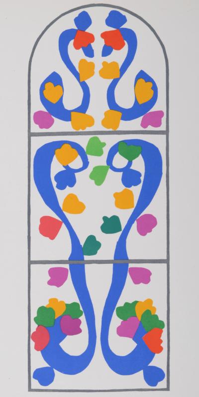 Henri MATISSE - Vigne, 1958 - Lithograph 2