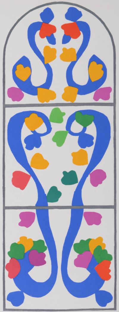 Henri MATISSE - Vigne, 1958 - Lithograph 2
