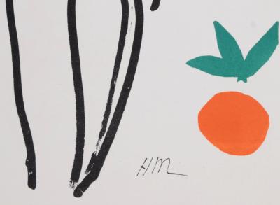 Henri MATISSE - Nu aux oranges, 1958 - Lithograph 2