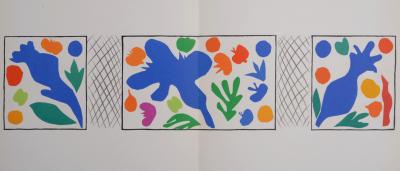 Henri MATISSE - Coquelicots, 1958 - Lithographie 2