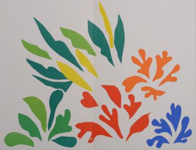 Henri MATISSE - Acanthes, 1958 - Lithograph on paper, printed on double pages, after Henri Matisse’s « gouaches découpés ». 2