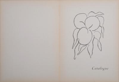 Henri MATISSE - Fruits, 1964 - Petite lithographie originale 2