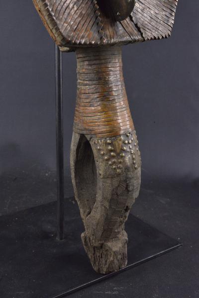 Gabon -  statue / reliquaire Kota / mahongwé du Gabon P010 2
