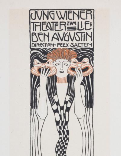Koloman MOSER - Die Fläche, c. 1902 - Original small lithograph poster 2