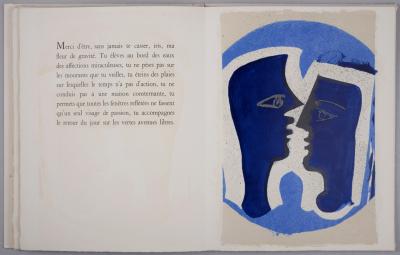 René CHAR & Georges BRAQUE - Lettera Amorosa, 1963 - Livre complet signé 2