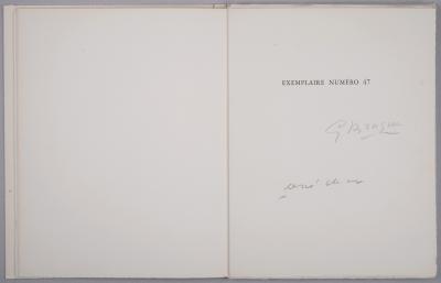 René CHAR & Georges BRAQUE - Lettera Amorosa, 1963 - Livre complet signé 2