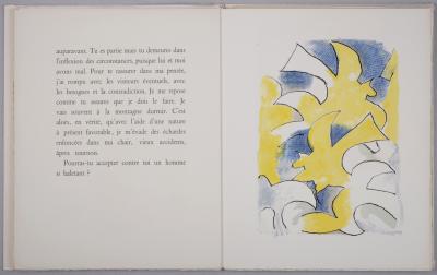 René CHAR & Georges BRAQUE - Lettera Amorosa, 1963 - Livre complet signé 2