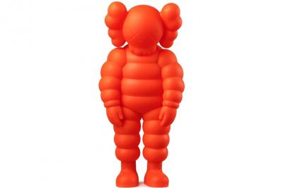 Kaws - What Party Orange - Figurine en vinyle orange 2