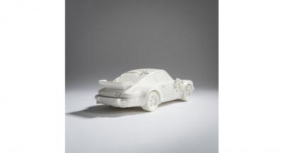 Daniel Arsham Eroded 911 Turbo, 2020 Sculpture 2