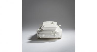 Daniel Arsham Eroded 911 Turbo, 2020 Sculpture 2