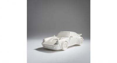 Daniel Arsham - Eroded 911 Turbo, 2020 - Sculpture 2
