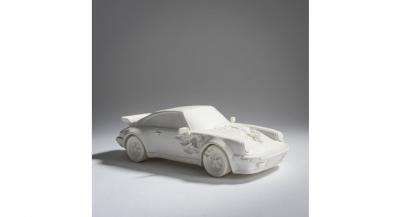 Daniel Arsham Eroded 911 Turbo, 2020 Sculpture 2