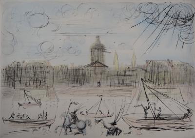 Salvador DALI – Akademie der Schönen Künste, 1975 – Originalstich, mit Bleistift signiert 2