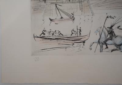 Salvador DALI – Akademie der Schönen Künste, 1975 – Originalstich, mit Bleistift signiert 2