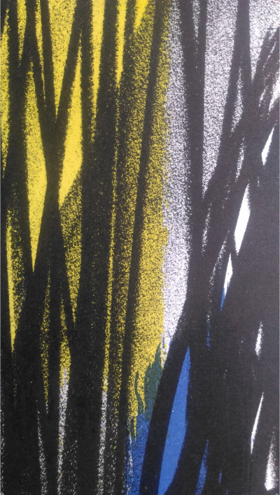 Hans HARTUNG Influence  Lithographie originale (atelier Mourlot) 2