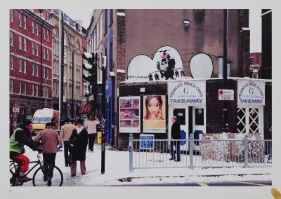 Steve LAZARIDES - Banksy: Cheer Up London (Have a Nice Day) - Photographie signée 2