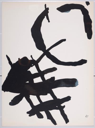 Pierre TAL COAT - Oiseau et son ombre, 1964 - Original lithograph 2