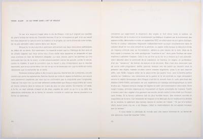 Georges BRAQUE (Après) - La Charrue, C. 1964 - Lithographie sur papier vélin sur une double page. 2