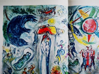 Marc CHAGALL - La vie - Lithographie 2