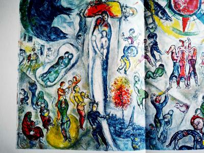 Marc CHAGALL - La vie - Lithographie 2