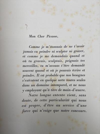 Jean COCTEAU et Pablo PICASSO - Picasso de 1916 à 1961 - Livre d’artiste signé 2