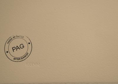 Banksy (nachher) - Rage, The Flower Thrower, 2022 - Schablone 2