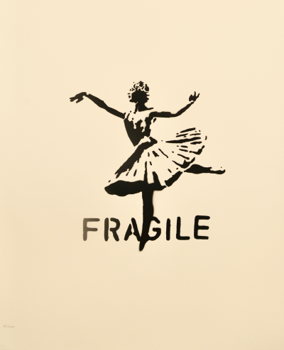 Banksy (Dans le goût de) - Ballerina, 2023 - Peinture numérotée 2