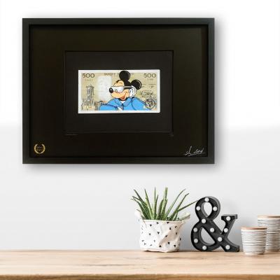 Cisco - Handsome, 2024 - Acrylique sur billet 2