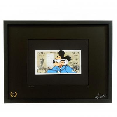 Cisco - Handsome, 2024 - Acrylique sur billet 2