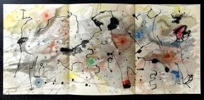 Joan MIRO -  Composition abstraite, 1961 - Lithographie originale 2