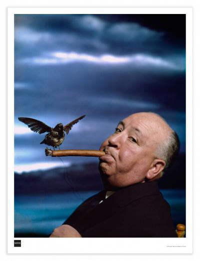 Philippe HALSMAN - Alfred Hitchcock, 1962 - Affiche 2