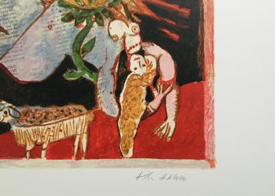 Théo TOBIASSE - Le Cantique des Cantiques II, 2009 - Lithographie signée au crayon 2