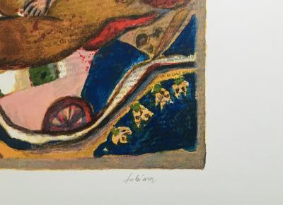 Théo TOBIASSE - Le Cantique des Cantiques III, 2009 - Lithographie signée au crayon 2
