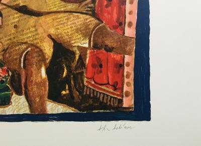 Théo TOBIASSE - Le Cantique des Cantiques IV, 2009 - Lithographie signée au crayon 2
