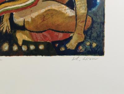 Théo TOBIASSE - Le Cantique des Cantiques IX, 2009 - Lithographie signée au crayon 2