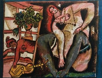 Théo TOBIASSE - Le Cantique des Cantiques X, 2009 - Lithographie signée au crayon 2