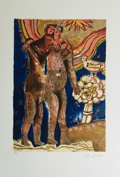 Théo TOBIASSE - Le Cantique des Cantiques XIII, 2009 - Lithographie signée au crayon 2