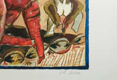 Théo TOBIASSE - Le Cantique des Cantiques XV, 2009 - Lithographie signée au crayon 2