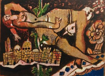 Théo TOBIASSE - Le Cantique des Cantiques XVI, 2009 - Lithographie signée au crayon 2