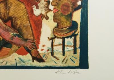 Théo TOBIASSE - Le Cantique des Cantiques XVII, 2009 - Lithographie signée au crayon 2