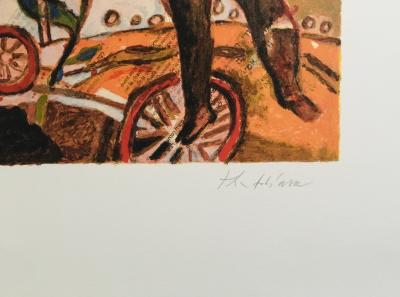Théo TOBIASSE - Le Cantique des Cantiques XVIII, 2009 - Lithographie signée au crayon 2