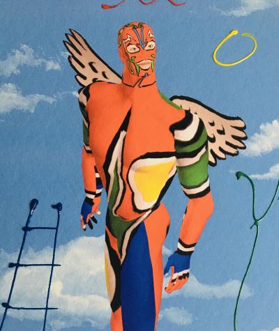 Patrick MOYA - Moya Janus, 2011 - Tirage pigmentaire rehaussé signé au crayon 2