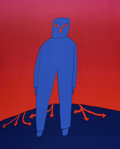 Jean-Michel FOLON - Galerie de France, C.1970 -  Poster 2