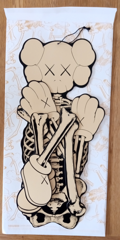 KAWS | Share (2021, Screen Print on Stonehenge Gray Paper)